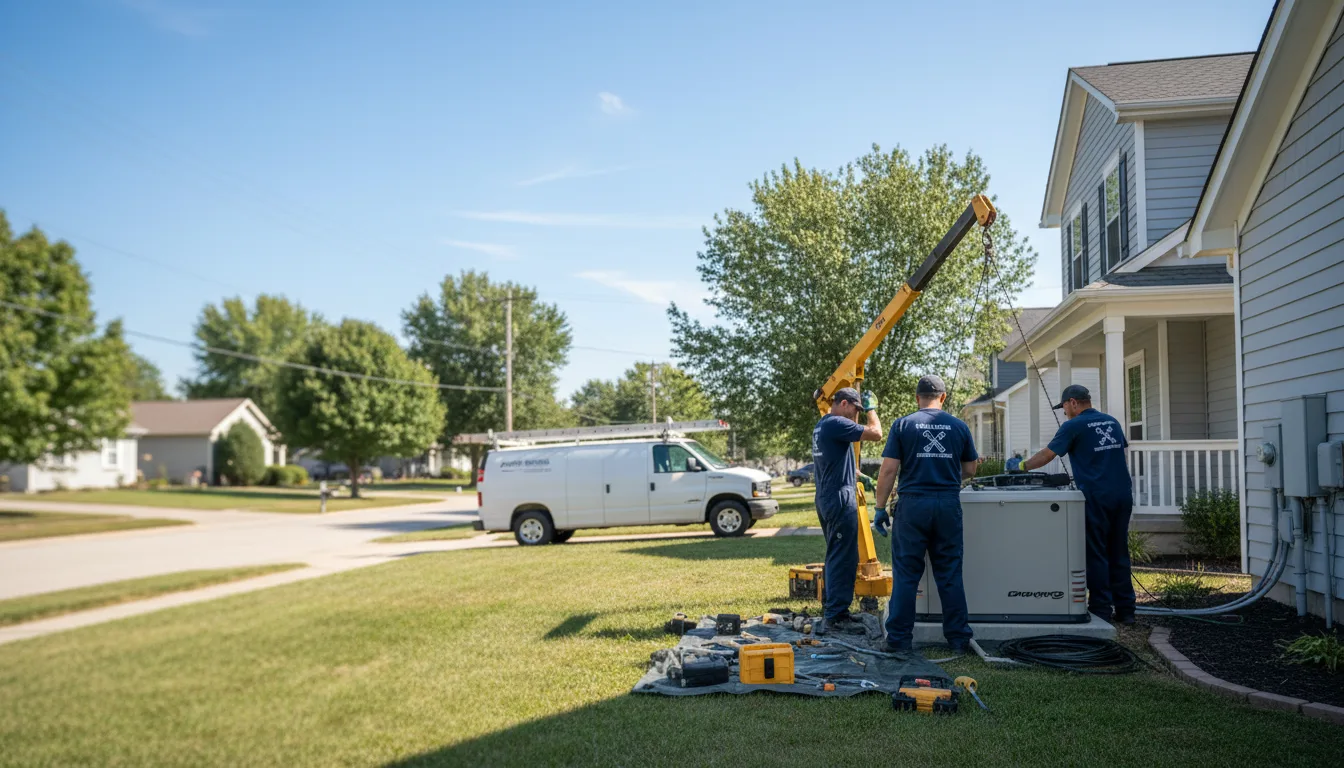 Generator Installation in Elizabeth, WV near me